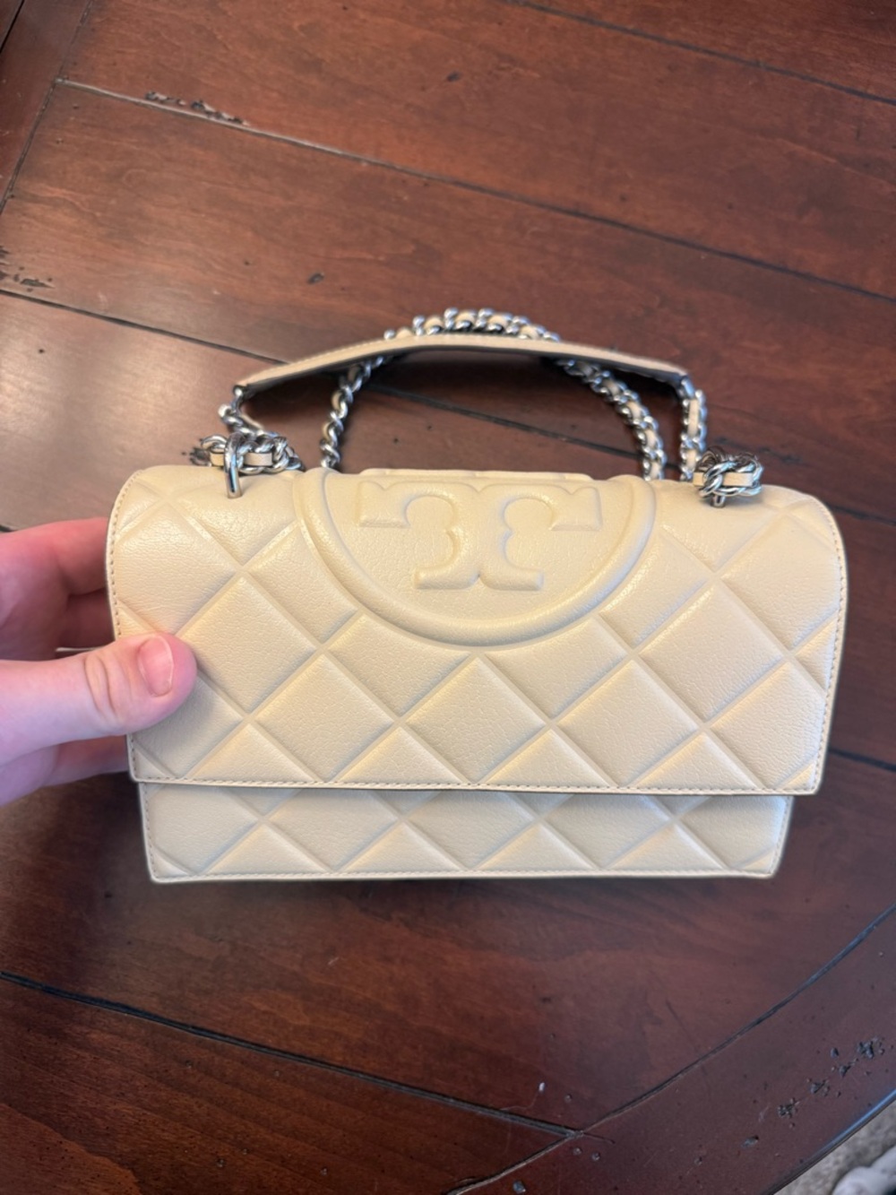 Tory Burch Fleming Shoulder Bag Retail $575